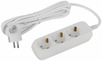 Удлинитель электрический ЭРА UDL-16-330-E Greenline 3 розетки с заземлением 3м ПВС 3x1мм2 Удлинитель электрический ЭРА UDL-16-330-E Greenline 3 розетки с заземлением 3м ПВС 3x1мм2