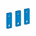 Расширитель полюсов (клемм) 3-пол. КЭАЗ (Курский электроаппаратный завод) Без серии