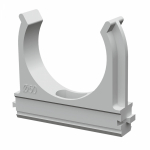 Клипса d50 серая абс-пластик безгалогенная (HF) Промрукав (20/200)