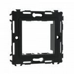 Каркас на 2 модуля (одноместный), без лапок, черный Каркас на 2 модуля (одноместный), без лапок, черный