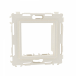 Каркас на 2 модуля (одноместный) без лапок, белый, RAL9010 Каркас на 2 модуля (одноместный) без лапок, белый, RAL9010