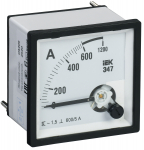 Амперметр Э47 96х96 600/5А 1,5 IEK (1/60)