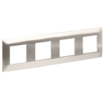 Рамка 4гн металл никель SK-F34N SKANDY IEK (1/10/100)