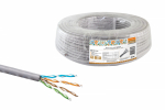 Кабель витая пара народный U/UTP Cat 5e 4х2х24AWG CCA (50м) PVC, серый Кабель витая пара народный U/UTP Cat 5e 4х2х24AWG CCA (50м) PVC, серый