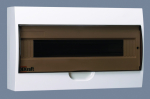 Бокс ЩРН-П-18мод настен пласт бел (дв.прозр) IP41 DEKraft Systeme Electric (1/10/80)