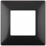 Рамка 1гн антрацит 14-5001-05 Elegance ЭРА