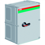 Выключатель-разъединитель в корпусе 3p 400А 1000В с рукояткой сервисный, IP65 ABB Выключатель-разъединитель в корпусе 3p 400А 1000В с рукояткой сервисный, IP65 ABB