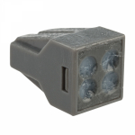 Клемма на 4 пров. 773-304 (0,5-2,5мм) с пастой REXANT (100/100/5000)