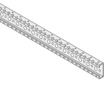 Профиль распределительного шкафа 788мм сталь на винтах ABB TUR шкафы