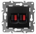 Розетка 2гн аудио+аудио с/у антрацит механизм 12-3112-05 Эра12 ЭРА (10/100/2500) Розетка 2гн аудио+аудио с/у антрацит механизм 12-3112-05 Эра12 ЭРА (10/100/2500)