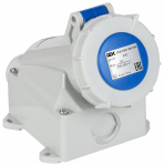 Розетка стц. ССИ-1132 16А-6ч 220В 2P+PE IP67 IEK Розетка стц. ССИ-1132 16А-6ч 220В 2P+PE IP67 IEK