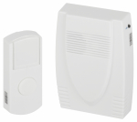 Звонок C71 беспроводной белый 6 мелодий IP44 ЭРА (1/10/60)