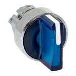 Исполнительный механизм переключателя ХB4 синий на 2 положения с фиксацией, с подсветкой с короткой ручкой IP65 EKF Исполнительный механизм переключателя ХB4 синий на 2 положения с фиксацией, с подсветкой с короткой ручкой IP65 EKF