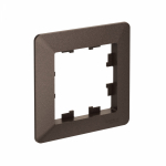 Рамка 1гн мокко/дымчатый черный AtlasDesign AIR Systeme Electric (1/10)