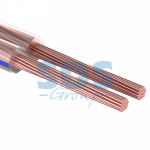 Кабель акустический 2х0,75 прозрачный BL (20м/бухта) REXANT (1/5/50)