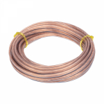 Кабель акустический 2х0,75 прозрачный BL (5м/бухта) REXANT (1/5/70)