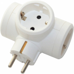 Тройник с 3/К 16А 220В бел Legrand (1/10) Тройник с 3/К 16А 220В бел Legrand (1/10)