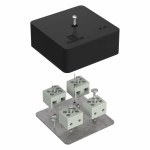 Коробка огнестойкая для кабель-канала 40-0450-FR6.0-8 Е15-Е120 RAL9005 75х75х30 (87 шт/кор) Промрукав