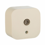 Розетка 1гн ТВ звезда о/у крем IP20 Quteo Legrand (1/20) Розетка 1гн ТВ звезда о/у крем IP20 Quteo Legrand (1/20)