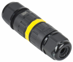 Кабельный коннектор I-образный 3PIN герметичный WTP-102 IP68 IEK (1/60/480) Кабельный коннектор I-образный 3PIN герметичный WTP-102 IP68 IEK (1/60/480)