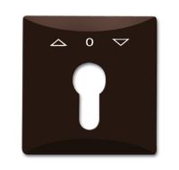 Ключ для жалюзийного выкл. символ «стрелки» пластик коричневый глянцевая влагозащищённая ABB Allwetter 44