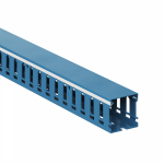 Короб перфорированный, синий RL12 40x40