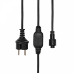 Шнур питания для гирлянды "Дюраплей", 3А, подключение до 700м, 230 В