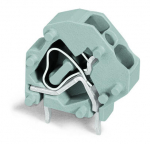 Клемма печатной платы 1 уровень, 1 соединитель, 320В 32А 4кВ сечение4.000мм² олово крепл. проводника, соединение с пружинным зажимом IP20 Wago Клемма печатной платы 1 уровень, 1 соединитель, 320В 32А 4кВ сечение4.000мм² олово крепл. проводника, соединение с пружинным зажимом IP20 Wago