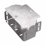 Переходник - редуктор д/лист. каб. лотка без разъема/соедин-ля c симметр. редукцией 200мм/150мм с высотой лотка80мм ПРОМРУКАВ