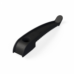 Держатель кабеля односторонний для прямого монтажа черный (20/240) Промрукав Держатель кабеля односторонний для прямого монтажа черный (20/240) Промрукав