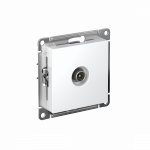 Розетка 1гн ТВ коннектор с/у белый механизм AtlasDesign Systeme Electric (1/10)