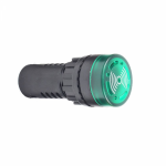 Зуммер с пульсирующим сигналом OptiSignal Compact D22 C7-B-M3FL зеленый с подсветкой 230 В AC/DC