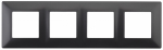 Рамка 4гн антрацит 14-5004-05 Elegance ЭРА Рамка 4гн антрацит 14-5004-05 Elegance ЭРА