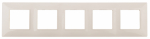 Рамка 5гн крем 14-5005-02 Elegance ЭРА (1/10) Рамка 5гн крем 14-5005-02 Elegance ЭРА (1/10)