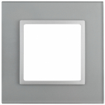 Рамка 1гн стекло алюминий/алюминий 14-5101-03 Elegance ЭРА Рамка 1гн стекло алюминий/алюминий 14-5101-03 Elegance ЭРА