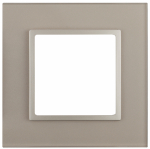 Рамка 1гн стекло шампань/шампань 14-5101-04 Elegance ЭРА Рамка 1гн стекло шампань/шампань 14-5101-04 Elegance ЭРА