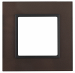 Рамка 1гн стекло бронза/антрацит 14-5101-13 Elegance ЭРА Рамка 1гн стекло бронза/антрацит 14-5101-13 Elegance ЭРА