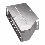 Переходник - редуктор д/лист. каб. лотка без разъема/соедин-ля сужение слева 400мм/300мм с высотой лотка100мм оцинк. ПРОМРУКАВ Переходник - редуктор д/лист. каб. лотка без разъема/соедин-ля сужение слева 400мм/300мм с высотой лотка100мм оцинк. ПРОМРУКАВ