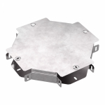 Х-образный ответвитель с крышкой Стандарт 150х50 Промрукав