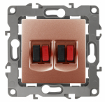 Розетка 2гн аудио+аудио с/у медь механизм 12-3112-14 Эра12 ЭРА (10/100/2500) Розетка 2гн аудио+аудио с/у медь механизм 12-3112-14 Эра12 ЭРА (10/100/2500)