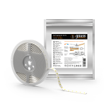 Лента светодиод 4,8Вт 12В DC теплый белый IP20 2835/60-SMD Gauss LED Elementary (ZIP bag 5m)
