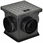 Колодец контрольный с крышкой пластик IEK Колодец контрольный с крышкой пластик IEK