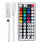 Контроллер LED мини Радио (RF), 72W/144W, 44 кнопки, 12V/24V Neon-Night (1/1) Контроллер LED мини Радио (RF), 72W/144W, 44 кнопки, 12V/24V Neon-Night (1/1)