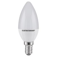 Лампа светодиод 6Вт свеча Е14 520Лм 6500К матовая СD LED ES (10/50)