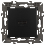 Розетка 1гн HDMI с/у антрацит механизм 14-3114-05 Elegance ЭРА Розетка 1гн HDMI с/у антрацит механизм 14-3114-05 Elegance ЭРА