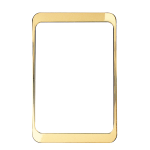 Вставка 2гн золотой Mimoza Makel (6/60)