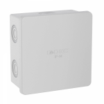 Коробка разветвительная 80х80х40 о/у с 6 кабельными вводами IP44 ДКС (1/20/180) Коробка разветвительная 80х80х40 о/у с 6 кабельными вводами IP44 ДКС (1/20/180)