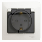 Розетка 1гн с З/К с крыш. шторки с/у перламутр в сборе 16А IP44 Glossa Systeme Electric(1/10) Розетка 1гн с З/К с крыш. шторки с/у перламутр в сборе 16А IP44 Glossa Systeme Electric(1/10)
