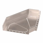 Угол д/листового кабель.лотка 90° горизонтальн. без соединит. разъема нержавеющая сталь серый ПРОМРУКАВ Угол д/листового кабель.лотка 90° горизонтальн. без соединит. разъема нержавеющая сталь серый ПРОМРУКАВ