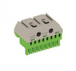 Клеммник 1P 10 соединен. ABB LUCA пластиковые боксы